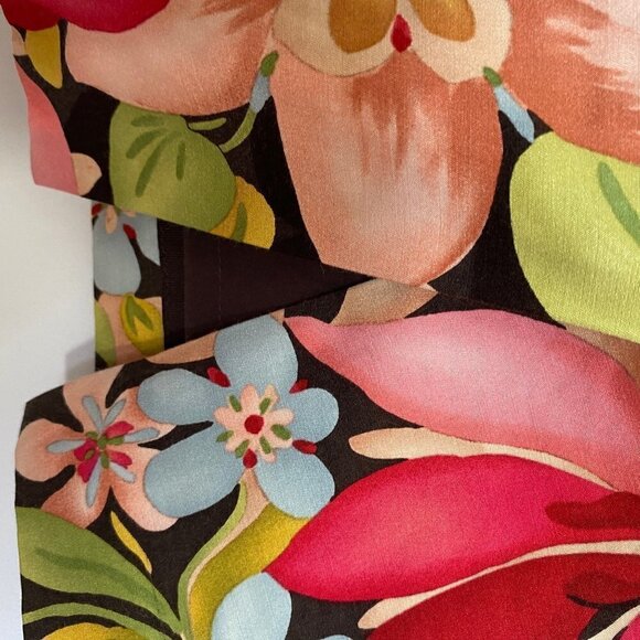 Talbots Multi Color Floral Stretch Pencil Skirt - Picture 4 of 12